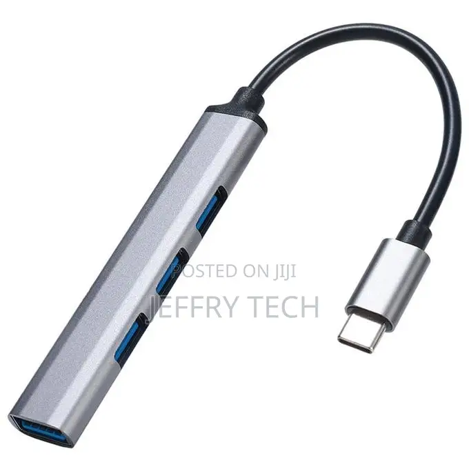 Usb Extension Hub 4 Ports Expander Usb3.0 Otg Type C Hub Mul