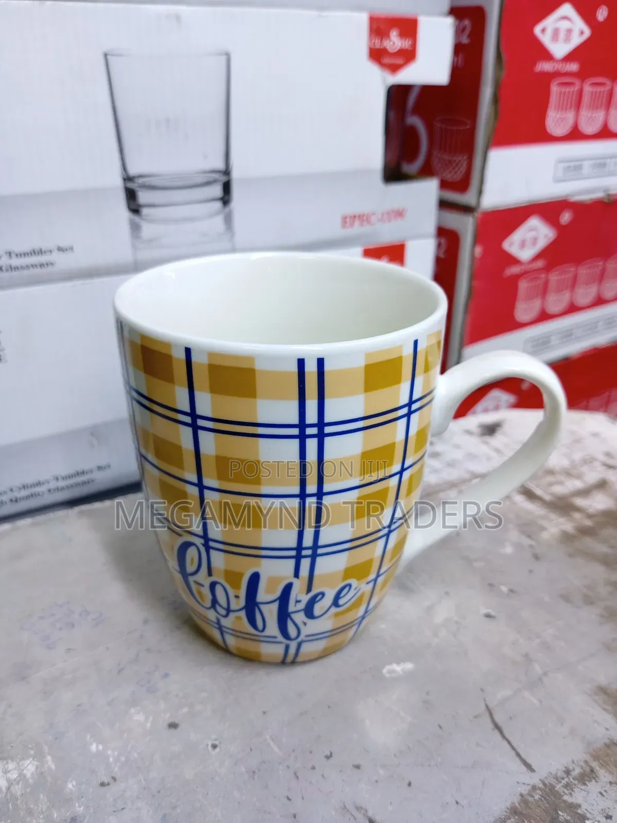 6pc Tea Cups / Ceramic Mugs
