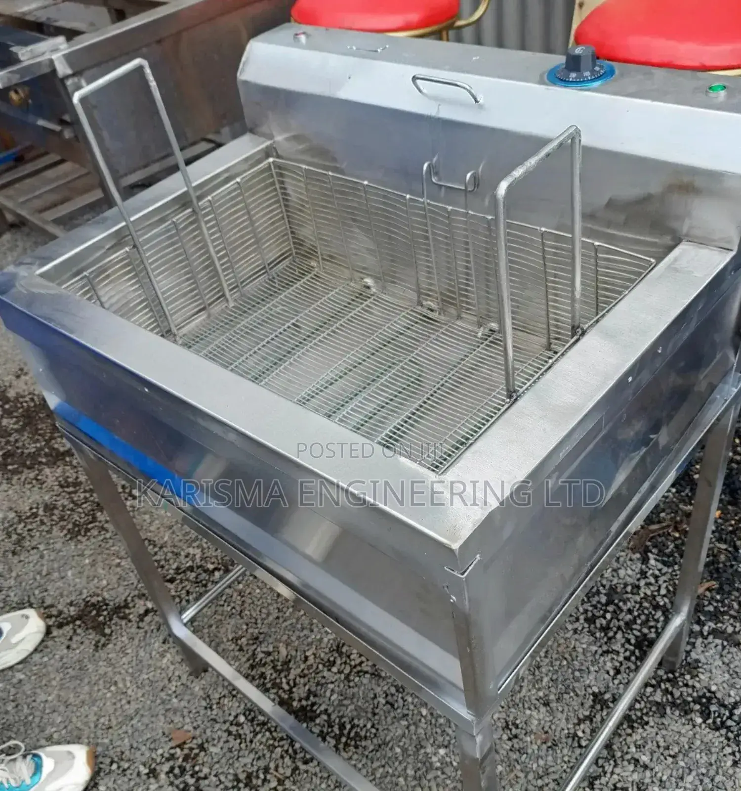 Well Crafted 30 Litres Stainless Steel Deep Fryer