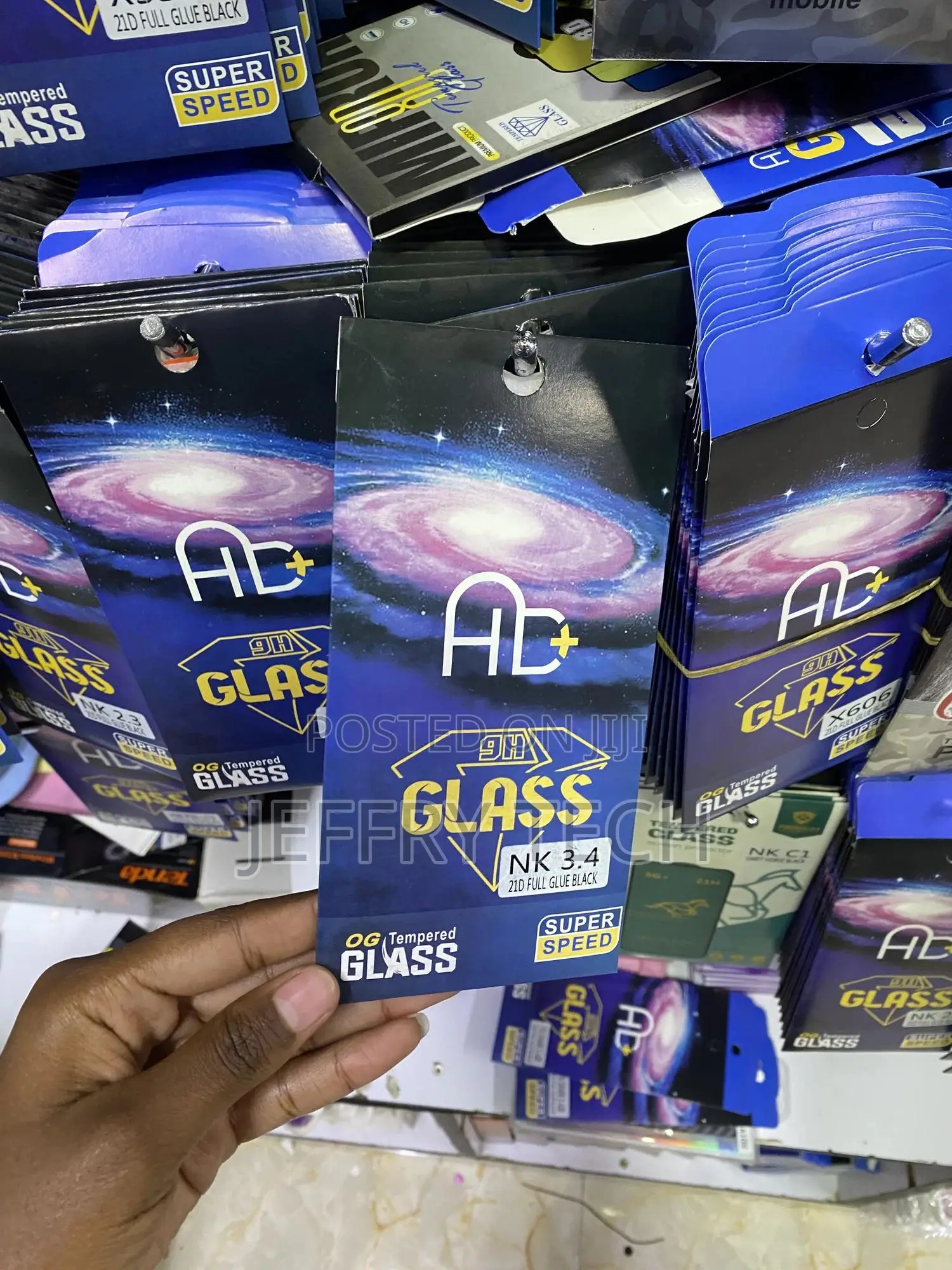 Xygcaco Screen Protector for Nokia 3.4 Tempered Glass