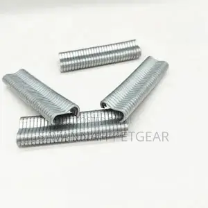 Hog Ring Zinc Plating Type M Rings for Bird Battery Cage-Box