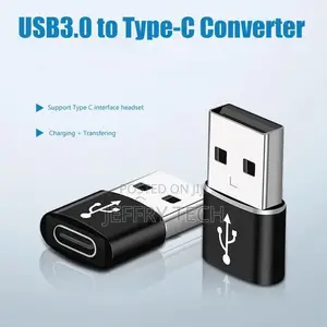 Usb 3.0 to Type C Port Converter Adapter Headphone Headset T