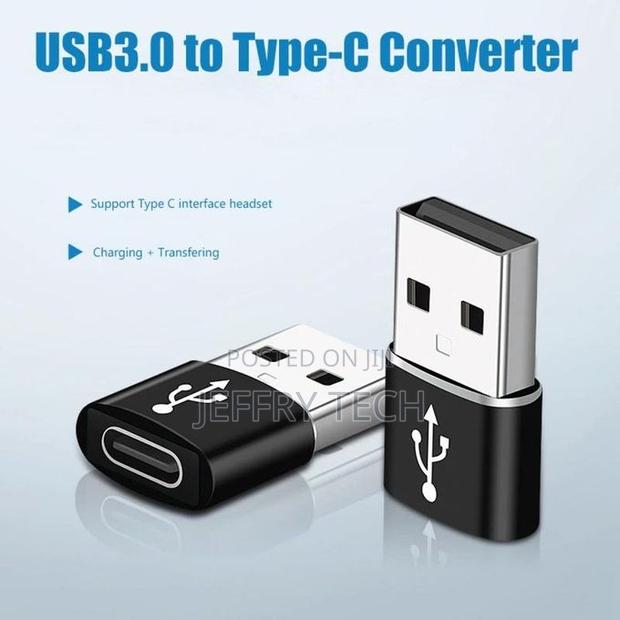 Usb 3.0 to Type C Port Converter Adapter Headphone Headset T - thumbnail 3