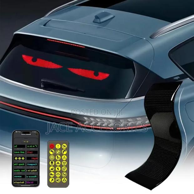 Car Windshield Led Blinking Eye Animation - thumbnail 3