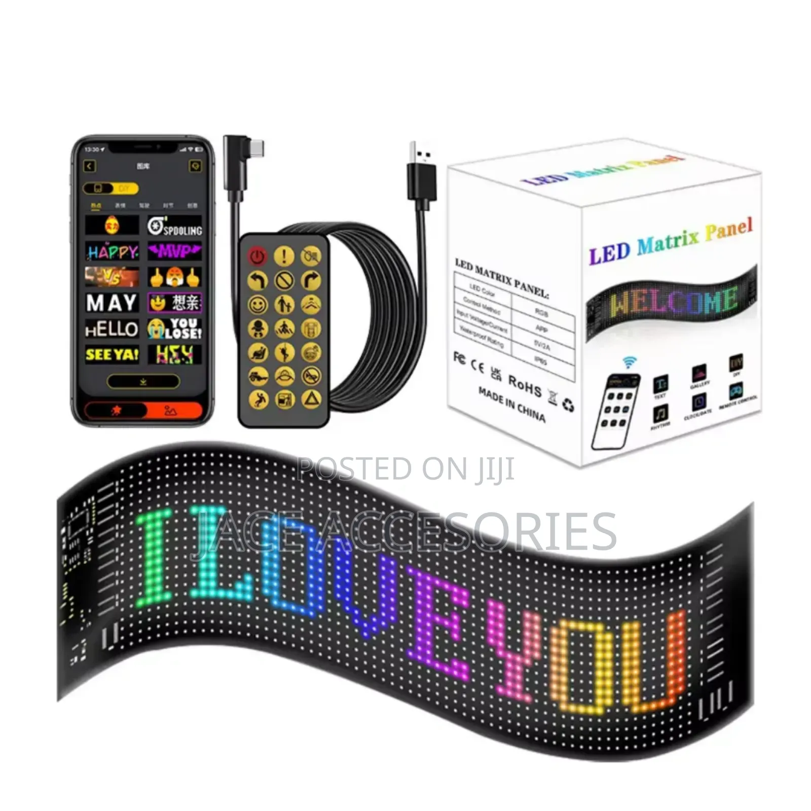 5v Car Usb Devil Blinking Eye 133cm