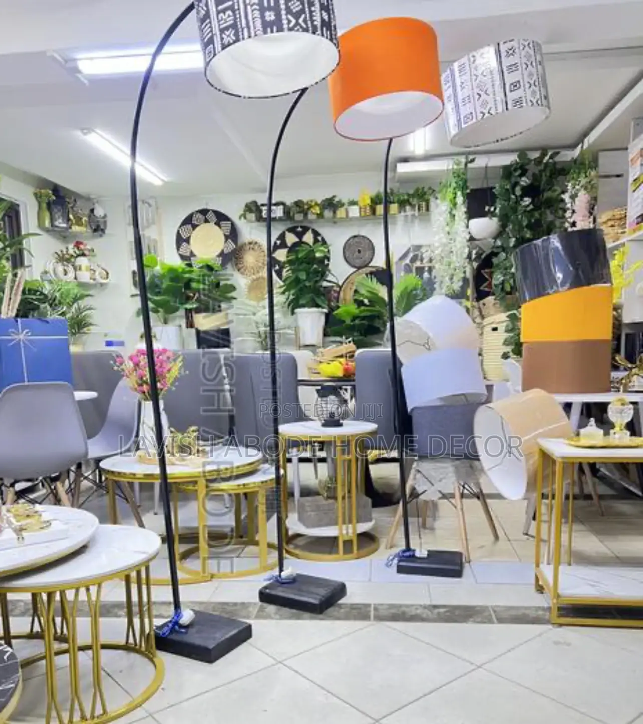 Stylish Curved Tall Floor Lamp Different Colors