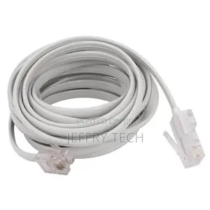 Rj11 6p4c to Rj45 8p4c Modular Phone Internet Extension Cabl