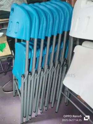 Blue Foldable Chairs