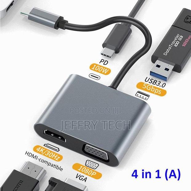 MZX Usb Hub HDML Extensor Splitter Adapter Tipo C Type D