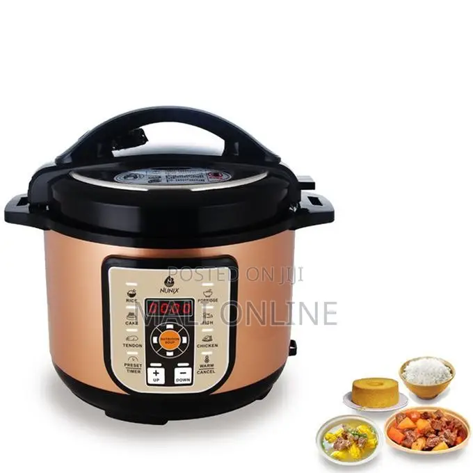 Nunix Pc-77 1000w 10-in-1 Cooker With Timer