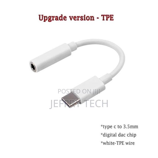 Type C 3.5mm Aux Adapter Usbc Usb Type-C to 3.5 Mm Jack Adap - main view