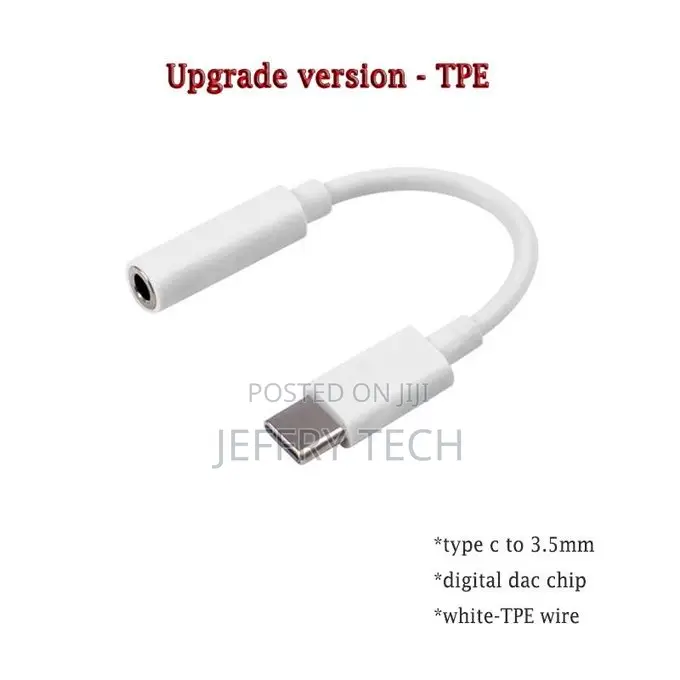 Type C 3.5mm Aux Adapter Usbc Usb Type-C to 3.5 Mm Jack Adap