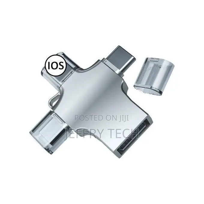 Micro Usb Type C for Ios Android 3in1 Otg Adapter for iPhone