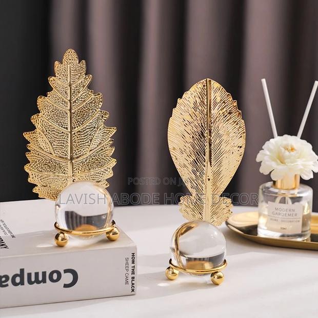 Gold Crystal Ball Decor