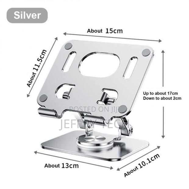 Mobile Phone Tablet Stand Foldable 360° Rotation Desktop
