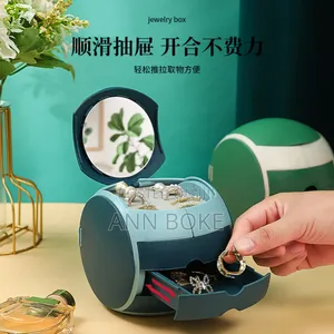 Ball Shaped 6 Cubicle Jewelry Cosmetic