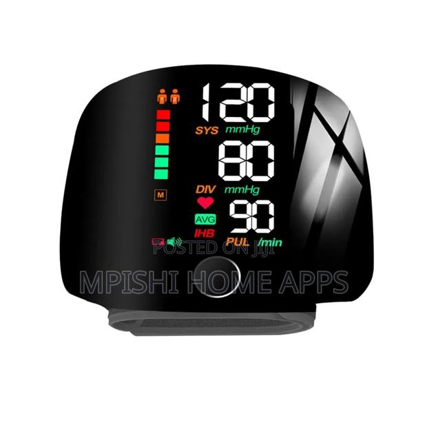 Wrist Electronic Sphygmomanometer Blood Pressure Kit - thumbnail 3