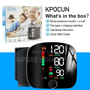 Wrist Electronic Sphygmomanometer Blood Pressure Kit