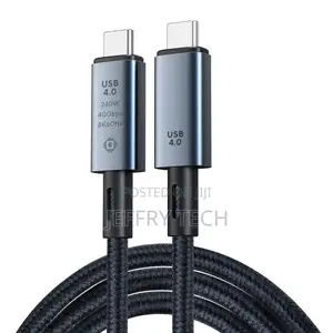 Usb 4 Usb C to C Cable Pd 240w 60hz 40g Type-C Cord F