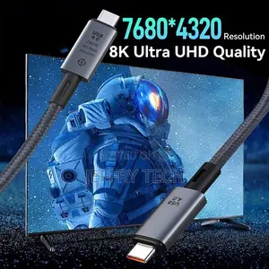 Usb 4 Usb C to C Cable Pd 240w 60hz 40g Type-C Cord F