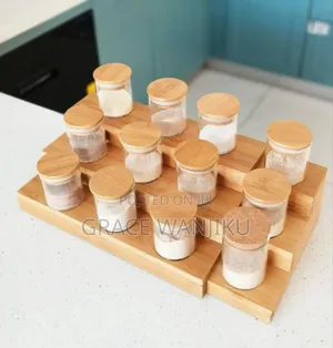 Expandable Wooden 3-Tier Rack