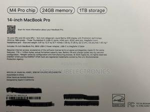 New Laptop Apple MacBook Pro 2024 M4 14-Inch 24GB Apple M4 Pro SSD 1T