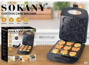 New Model Cartoon Cake Machine 12holes