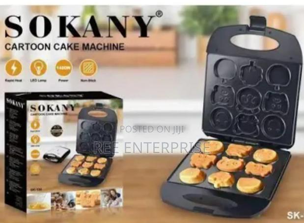 New Model Cartoon Cake Machine 12holes