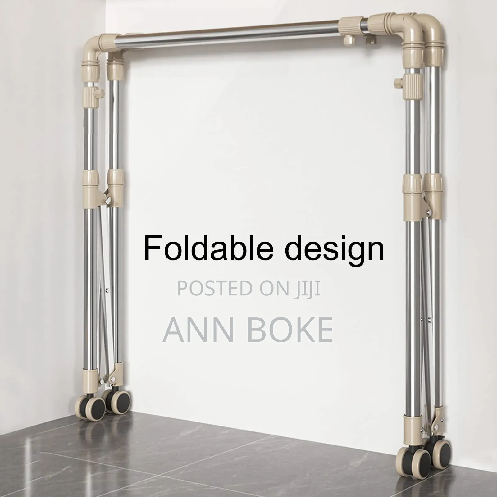 *Multi-Functional Lifting and Drying Rack.*
Elevated.
*