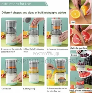 Rechargeable Electric Citrus Juicer