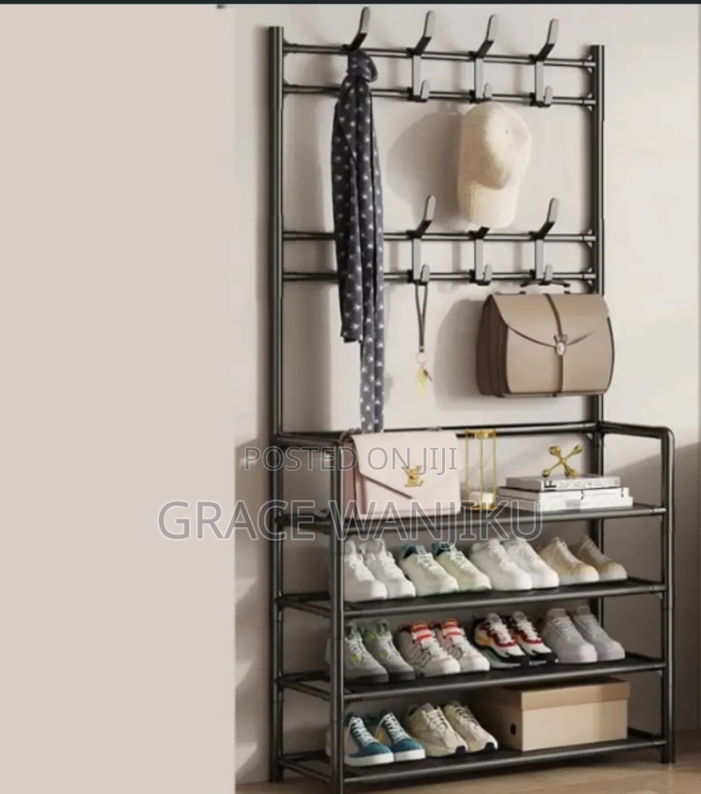 Hats Belts and Shoes Organiser