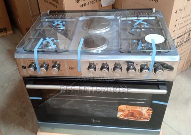 60*90 Roch 4+2 Standing Coooker With Electric Oven