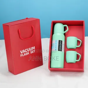 *Red Gift Box 450ml Thermocup +3 Cups Now Available