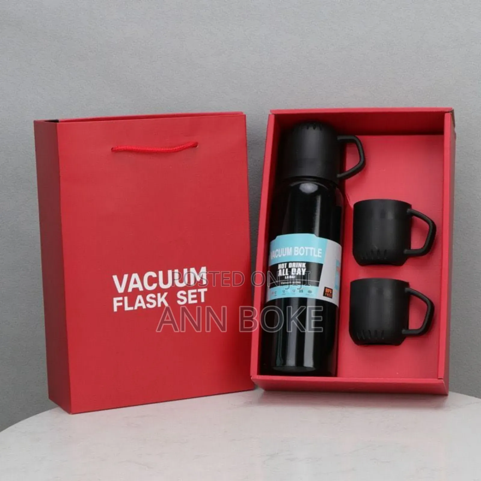*Red Gift Box 450ml Thermocup +3 Cups Now Available