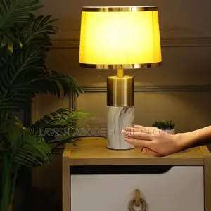 Marble Bedside Table Lamp