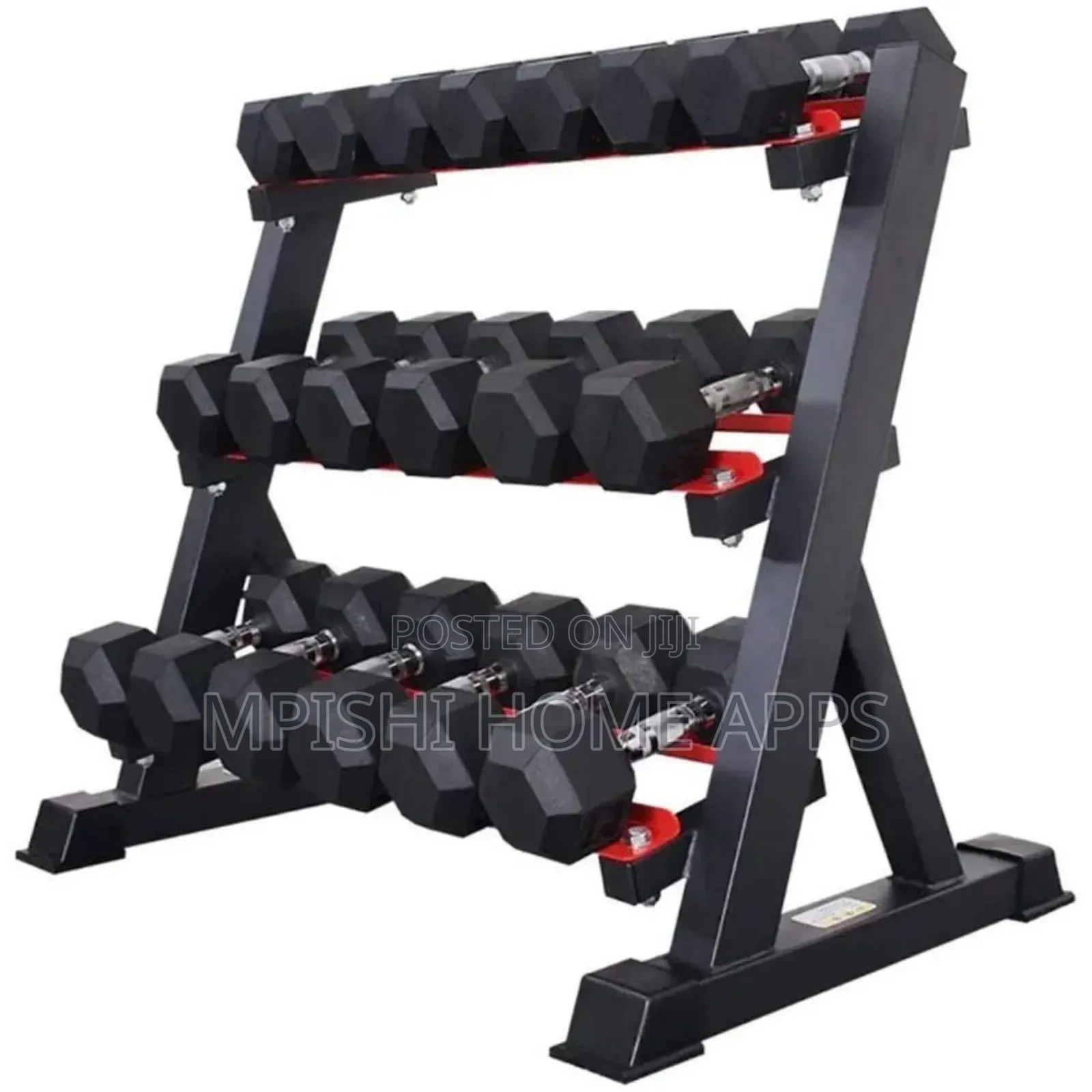 3 Tier Dumbbell Rack
