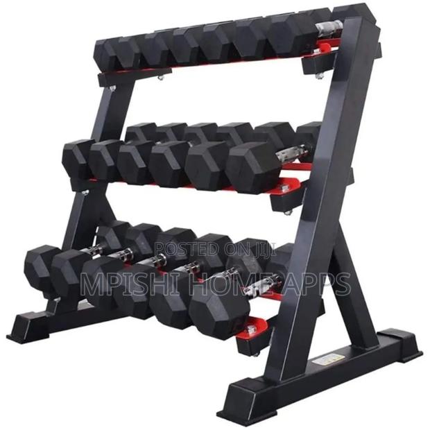 3 Tier Dumbbell Rack