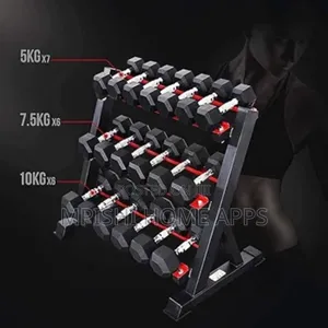 3 Tier Dumbbell Rack