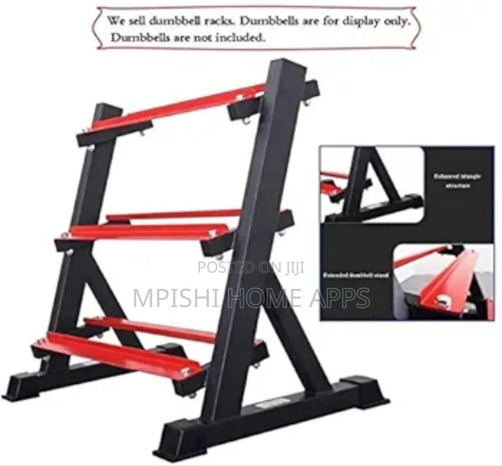 3 Tier Dumbbell Rack