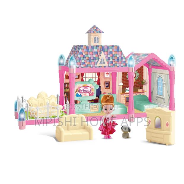 Small Doll House72pcs - thumbnail 3
