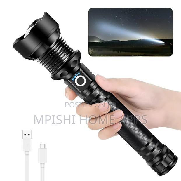 Super Bright Rechargeable Led Flashlight - main view