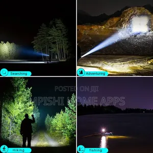 Super Bright Rechargeable Led Flashlight