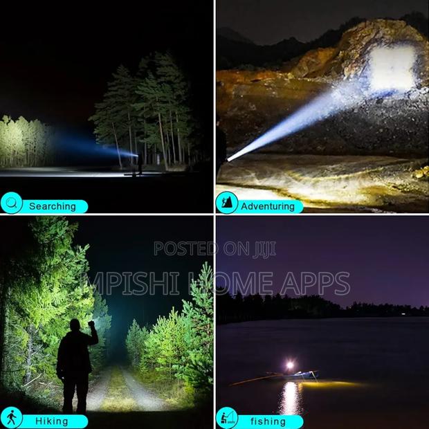Super Bright Rechargeable Led Flashlight - thumbnail 2