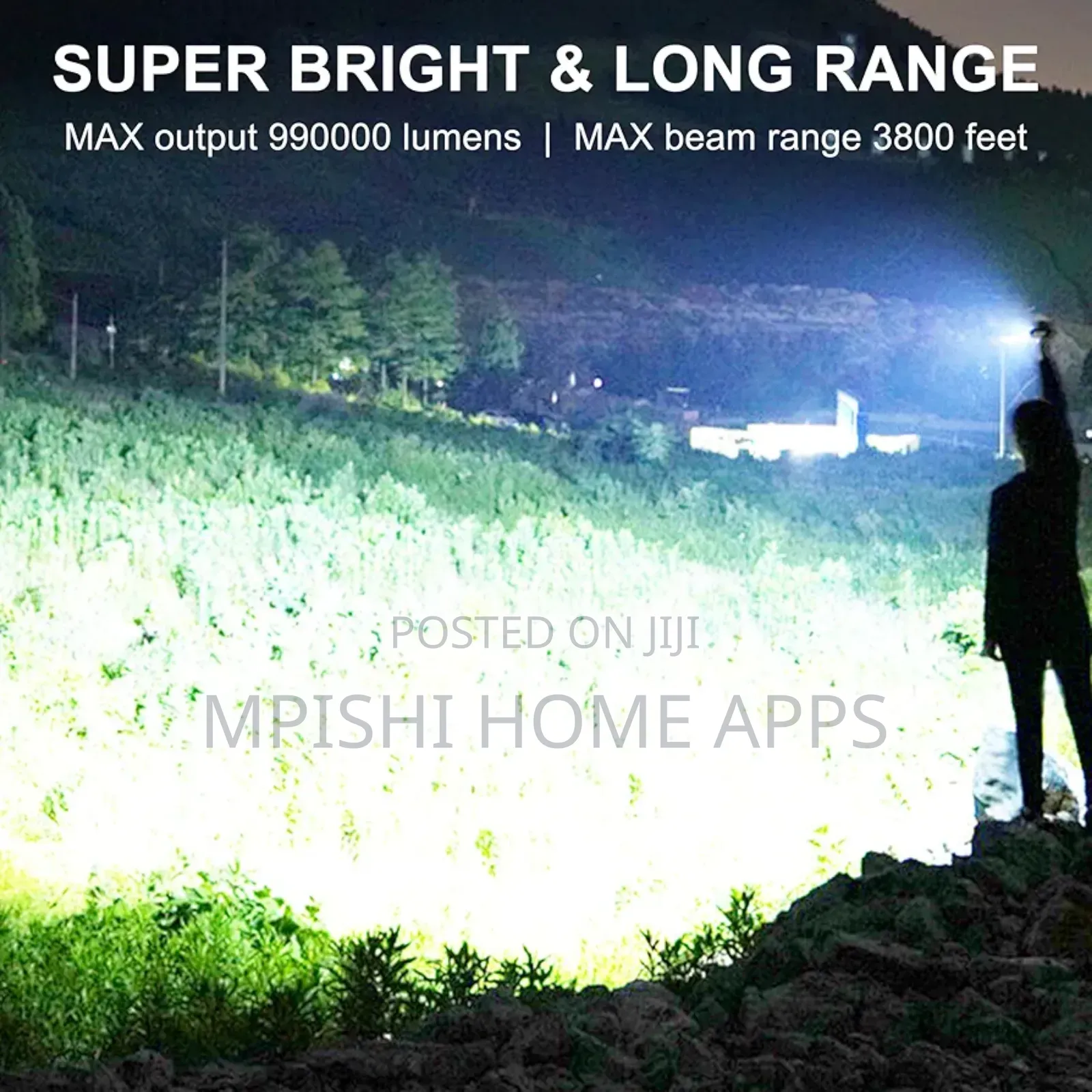 Super Bright Rechargeable Led Flashlight
