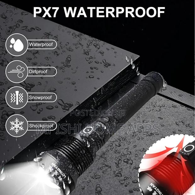 Super Bright Rechargeable Led Flashlight - thumbnail 6