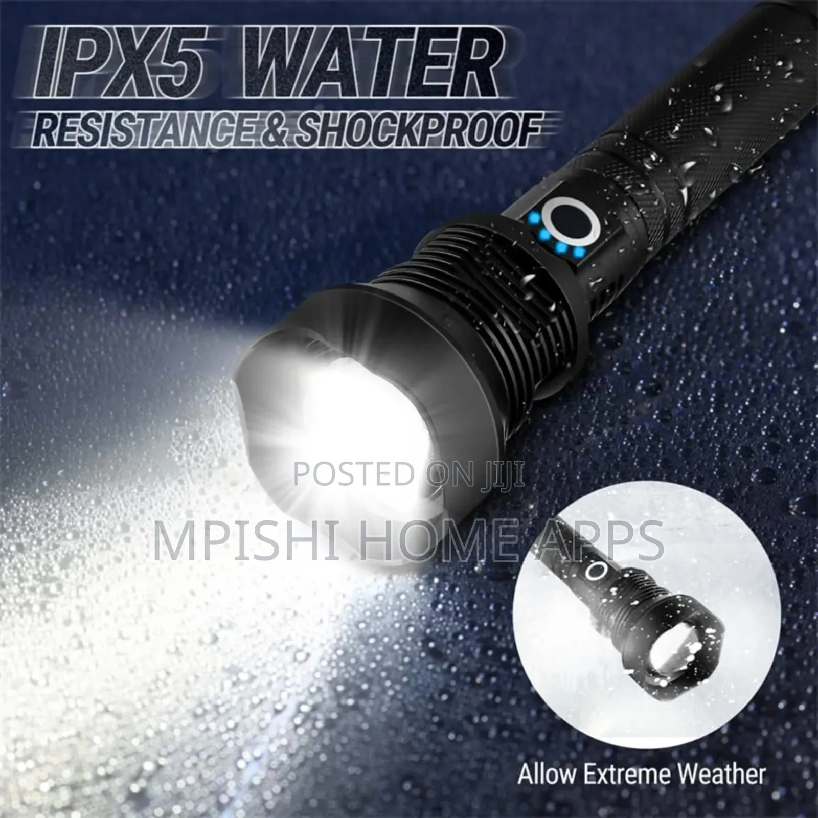 Super Bright Rechargeable Led Flashlight