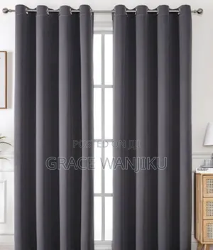 3 Pc Plain Curtains