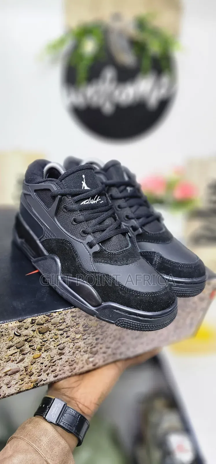 Air Jordan Bike Sneakers All Black