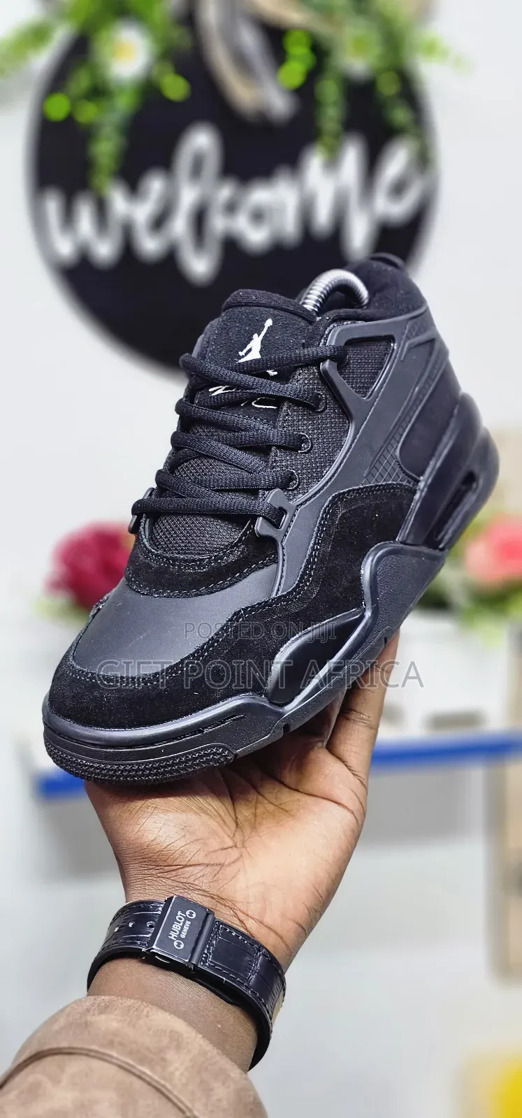 Air Jordan Bike Sneakers All Black