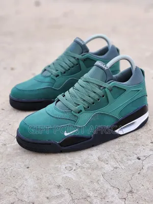 *Nigel Sylvester X Air Jordan 4 Rm*
 " _fence Green_ "
